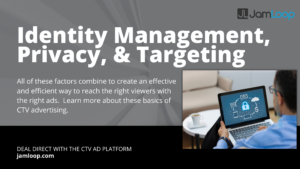 CTV Advertising:  Identity Management, Privacy, and Targeting